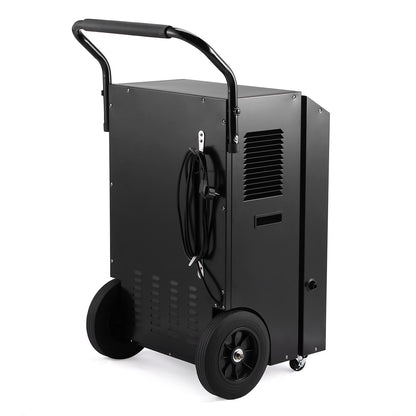 Dryconic Bouwdroger 90L - Professionele luchtontvochtiger - ContinuousDrain® - Auto-Defrost - JobSite™ metalen behuizing - Extra grote luchtinlaat