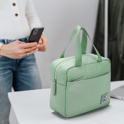 Brisby Koeltas 4L smooth green - incl. koelelement