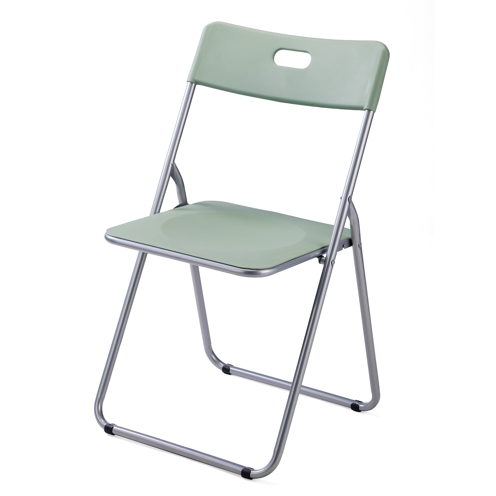2-delige klapstoelenset stevige kwaliteit groen - weersbestending - 100 kg draagvermogen - 44 x 45 x 79 cm