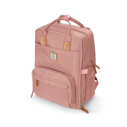 Original slijtvaste luiertas roze - Verzorgingstas - incl. buggymontage en verschoningsmat