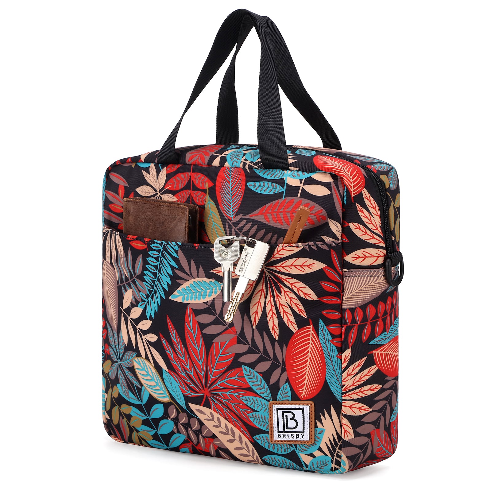 Brisby Koeltas Lunchtas 7L - Inclusief 2 Koelelementen & Schouderband - Jungle
