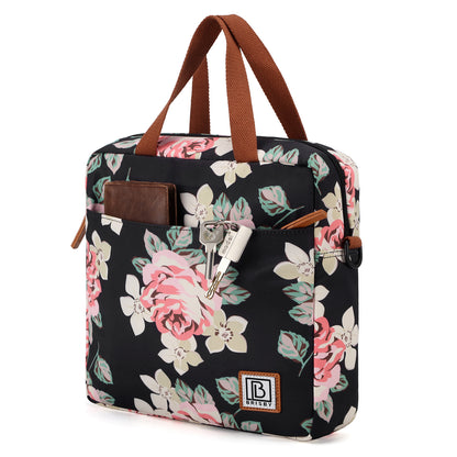 Brisby Koeltas Lunchtas 7L - Inclusief 2 Koelelementen & Schouderband - Bloemetjes