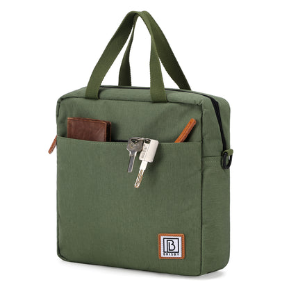 Brisby Koeltas Lunchtas 7L - Inclusief 2 Koelelementen & Schouderband - Groen