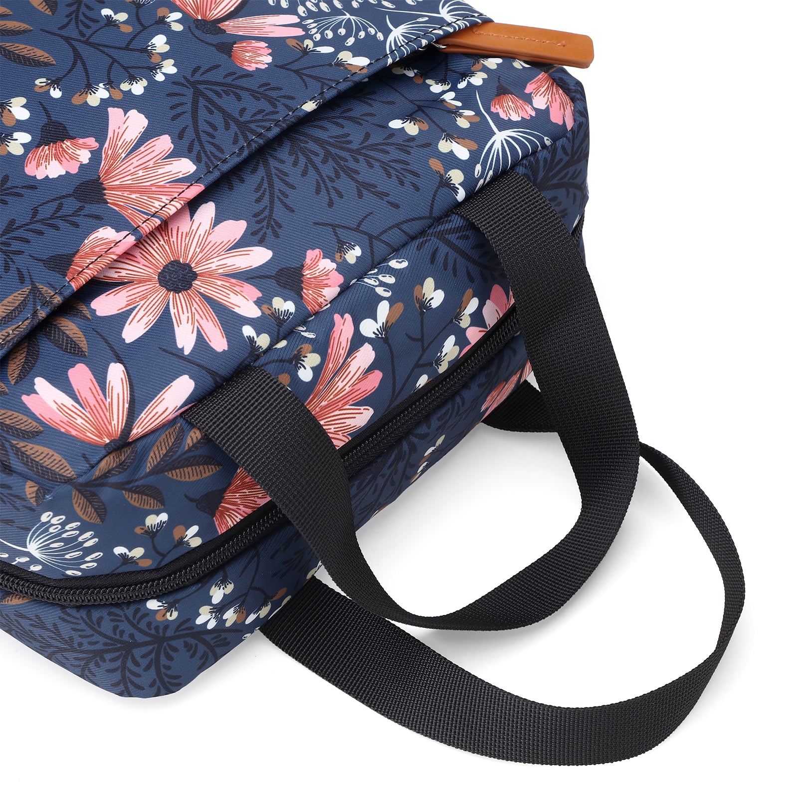 Brisby Koeltas Lunchtas 4L - Waterafstotend - Geïsoleerde Kolftas - Inclusief Koelelement - Japanese Flower