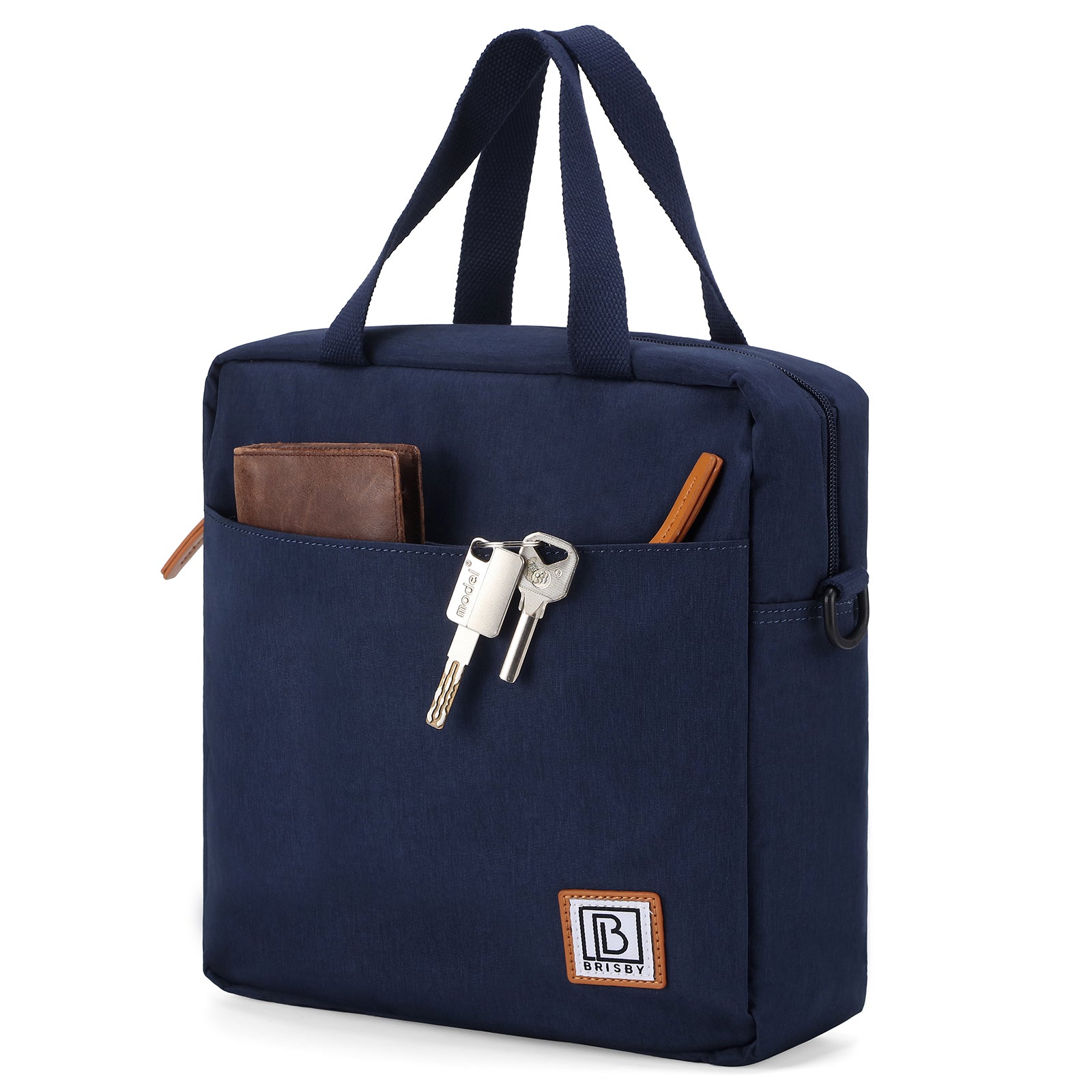 Brisby Koeltas Lunchtas 7L - Inclusief 2 Koelelementen & Schouderband - Blauw