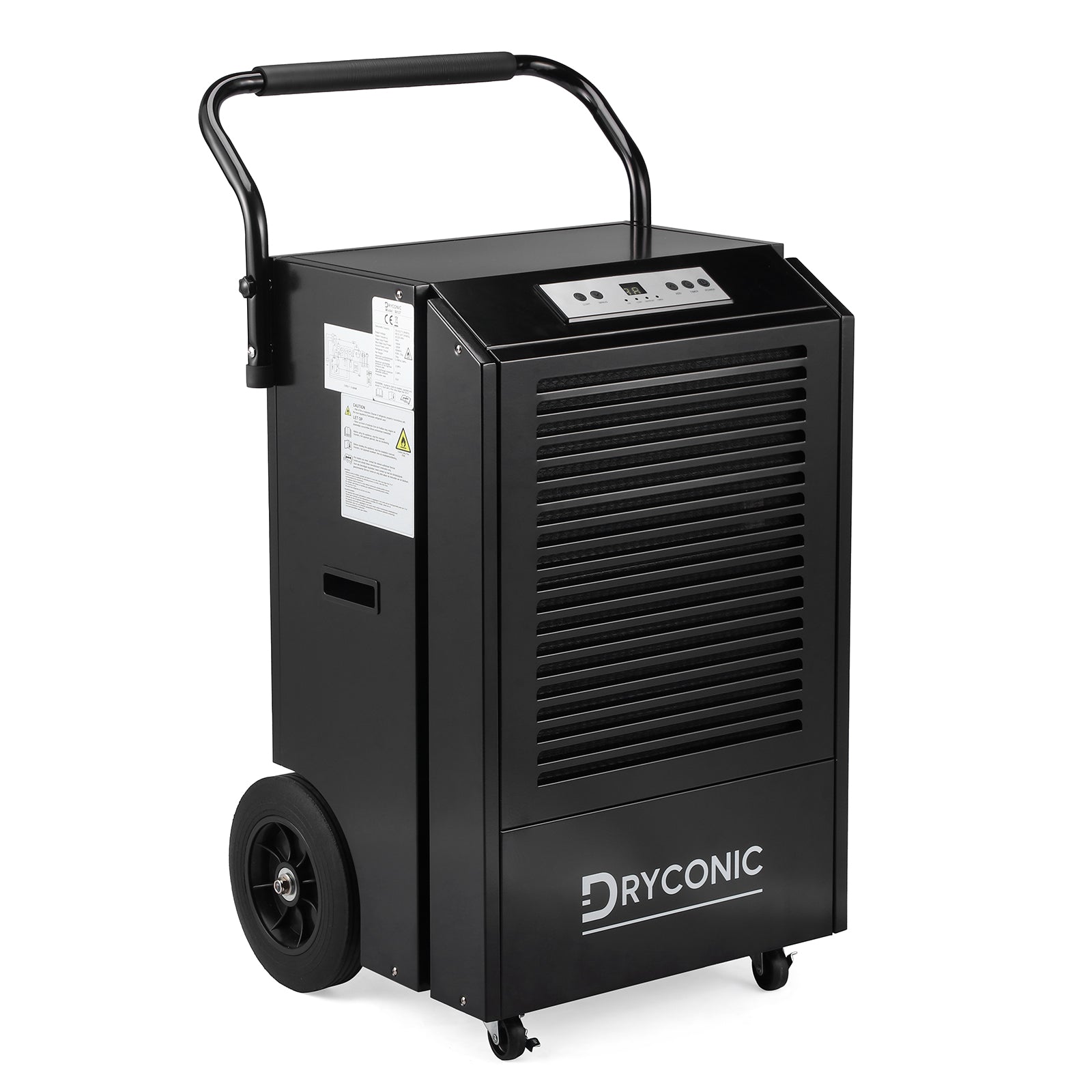Dryconic Bouwdroger 90L - Professionele luchtontvochtiger - ContinuousDrain® - Auto-Defrost - JobSite™ metalen behuizing - Extra grote luchtinlaat