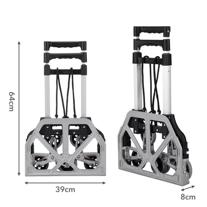 Packaway Steekwagen 70 kg - opvouwbaar - trapwielen - telescopisch handvat - aluminium