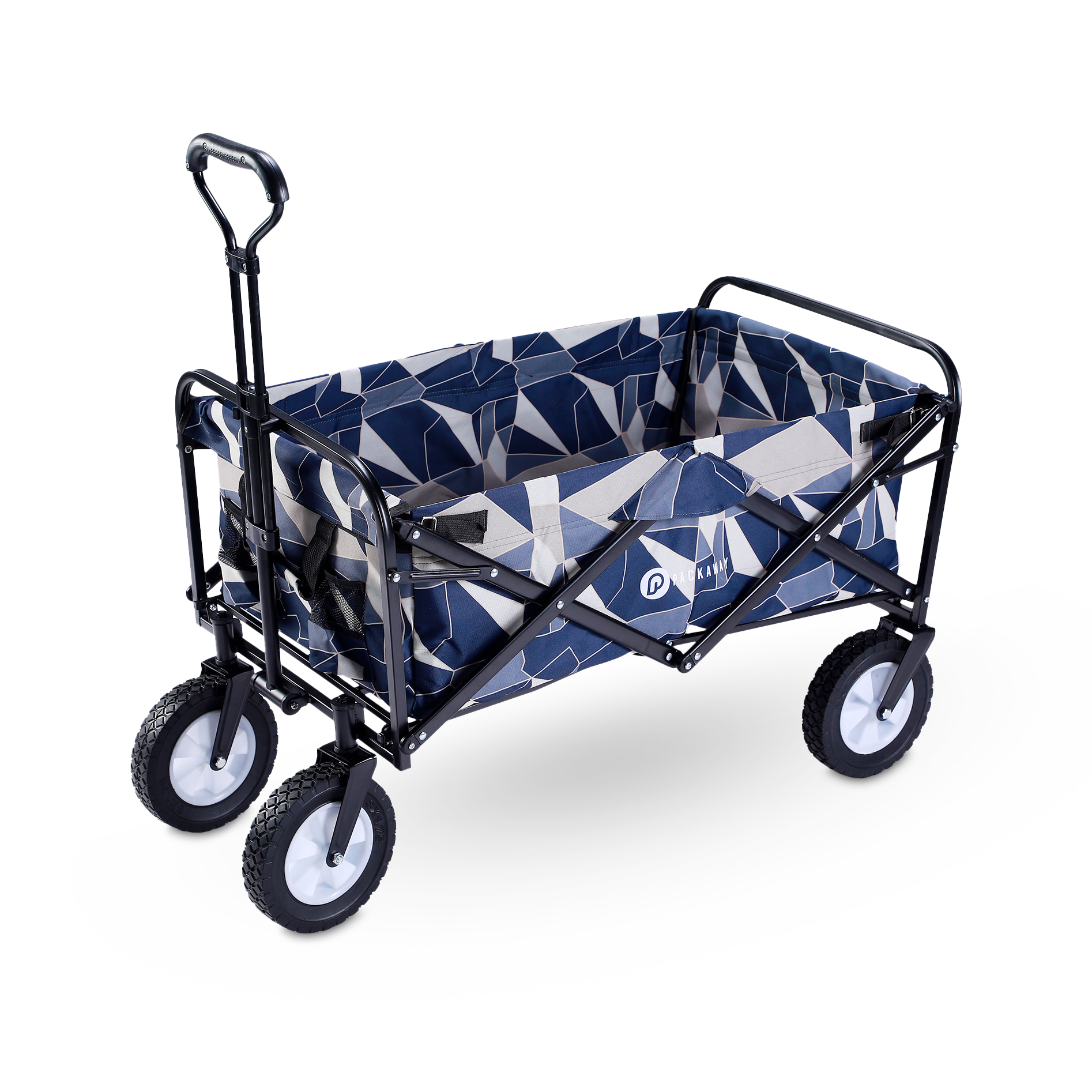 Packaway Bolderkar 70kg abstract pastel - opvouwbaar - wasbaar