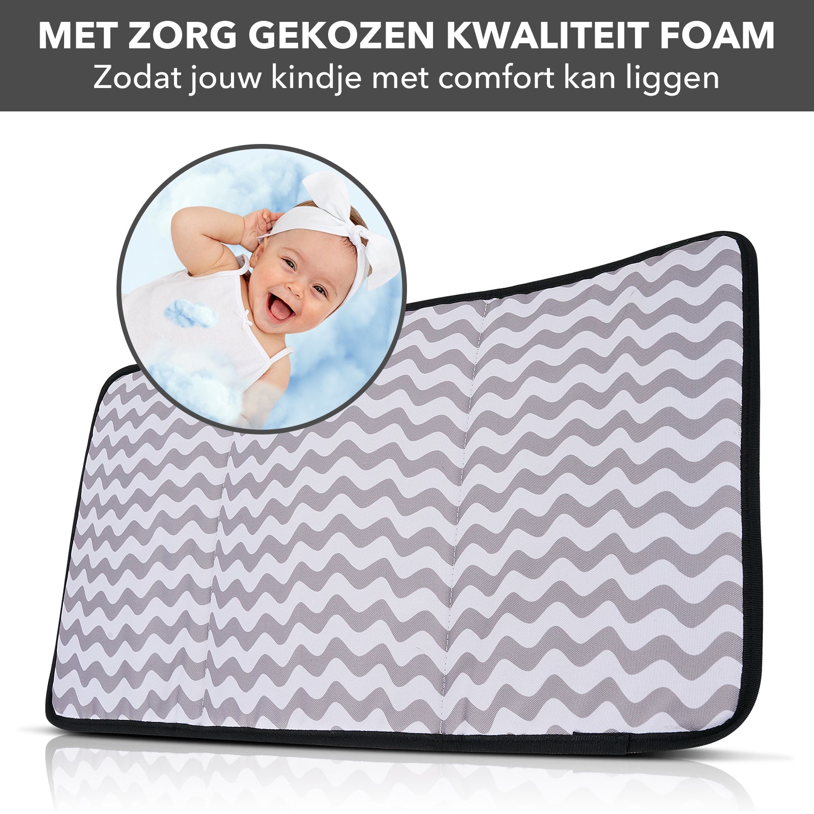 Stayopen diaper bag dark gray - nursing bag - stay-open frame - USB charging function - incl. buggy mounting and changing mat