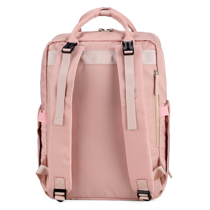 Brisby slijtvaste Luiertas – verzorgingstas – met buggymontage - Soft Pink