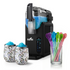 Bardi Slushmachine 2,6L  + 2 thermoscups white flower set - 7-in-1