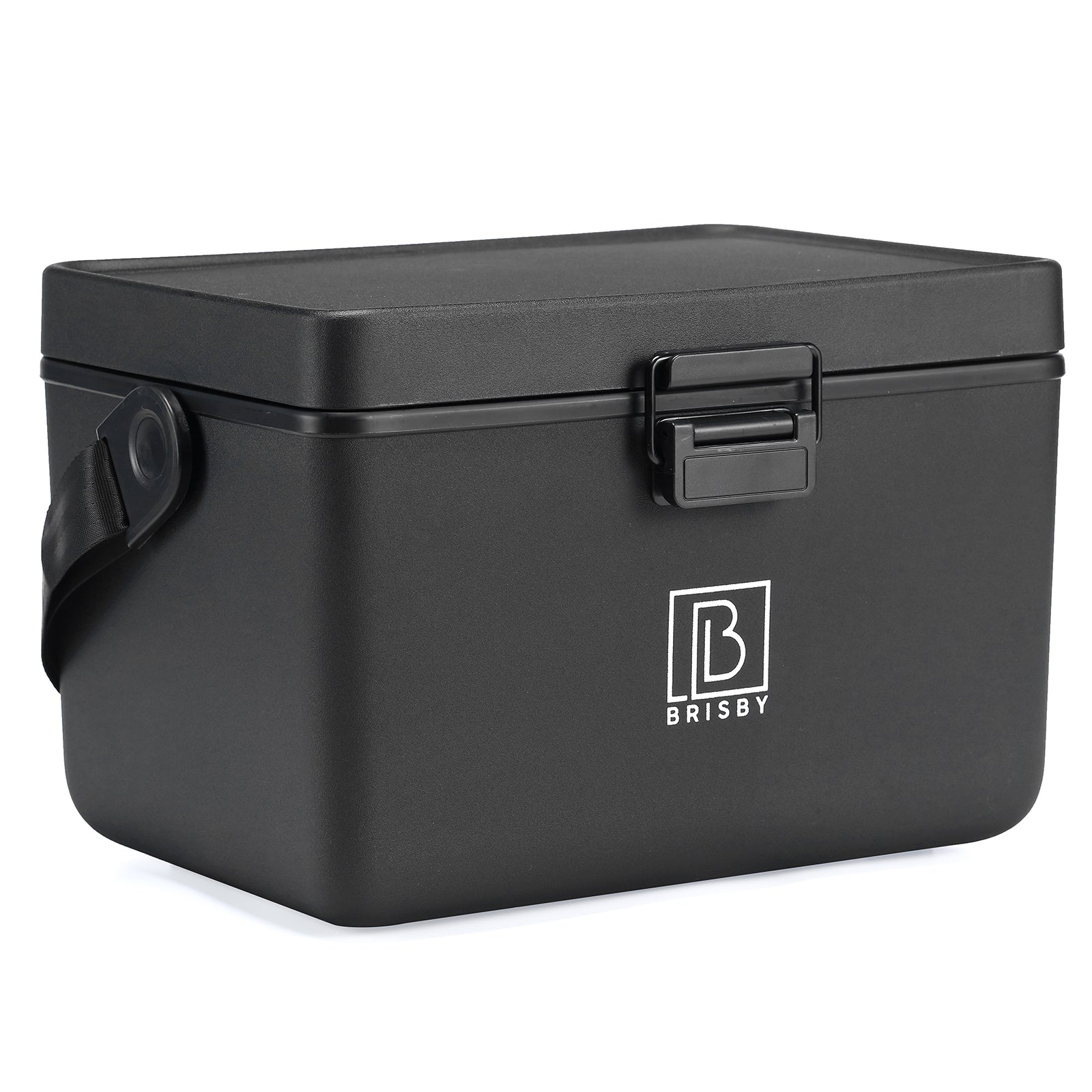 Cool box 12L with carrying strap black - dividers - cutting boards - up to 40 hours insulation - incl. 2 cooling elements of 200ml