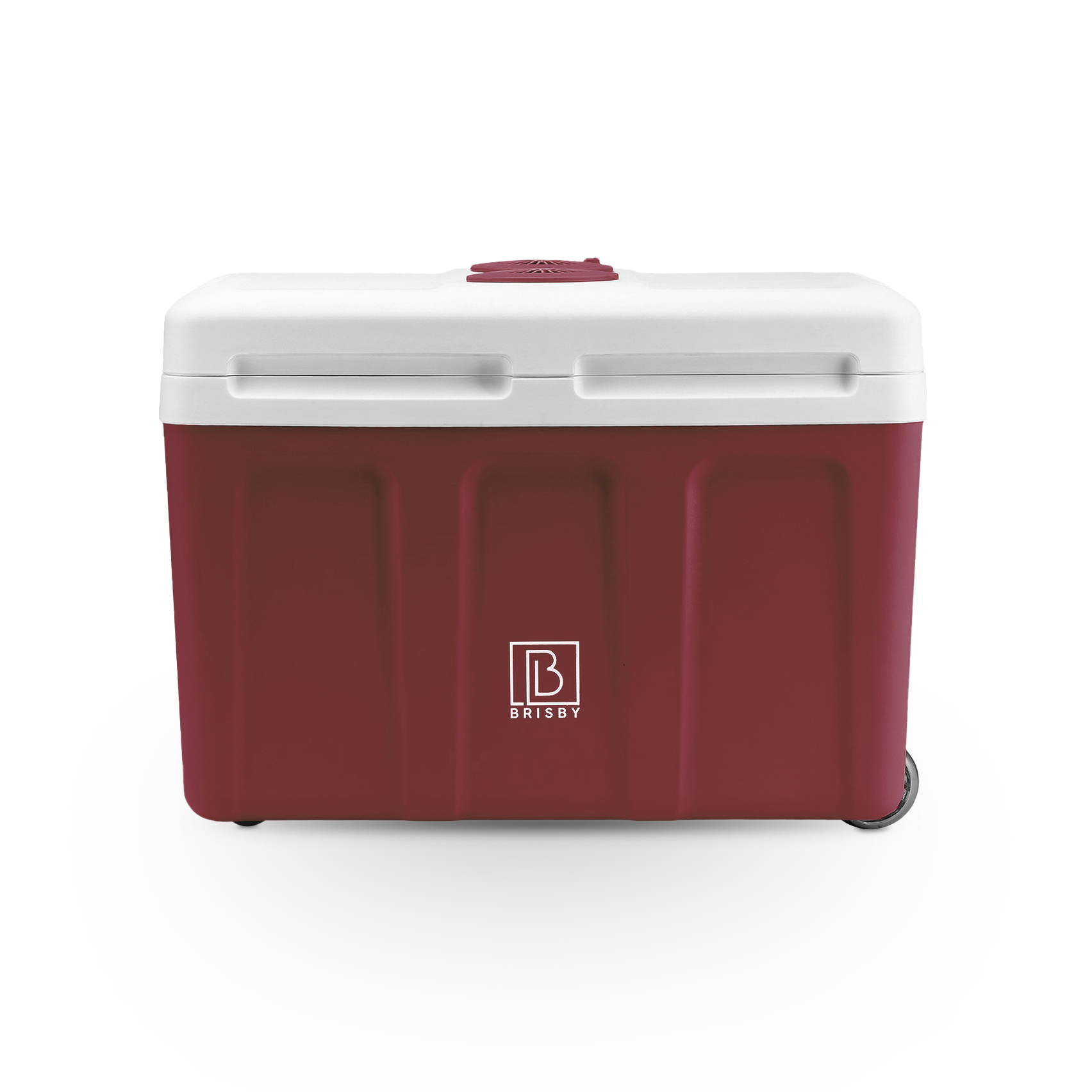 Brisby Elektrische koelbox 40L + 8L rood set - 12V/230V - incl. koelelementen