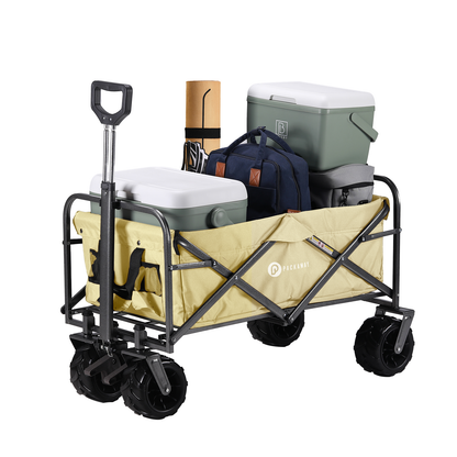 Packaway Bolderkar XL 80kg taupe - opvouwbaar - heavy duty - wasbaar