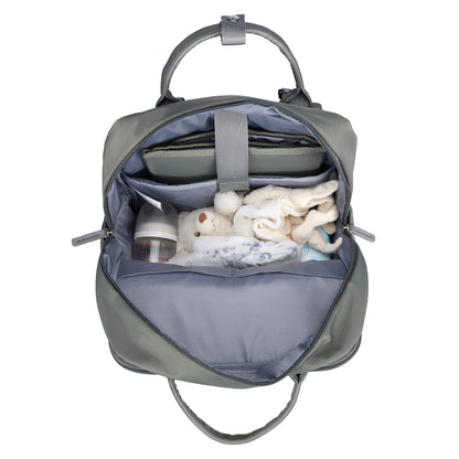 Brisby slijtvaste Luiertas – verzorgingstas – met buggymontage - Mist Green