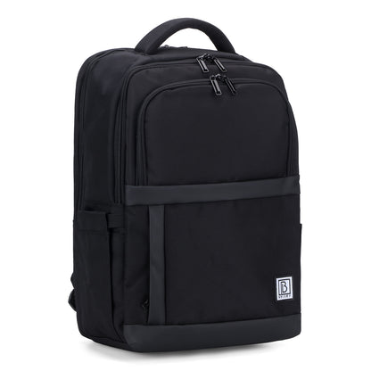 Brisby Rugzak Pro 2 – Laptoprugzak tot 15,7 inch voor Werk, School en Reizen – Waterafstotend – Met Tabletvak, Antidiefstalvak en Trolleysleeve – Zwart