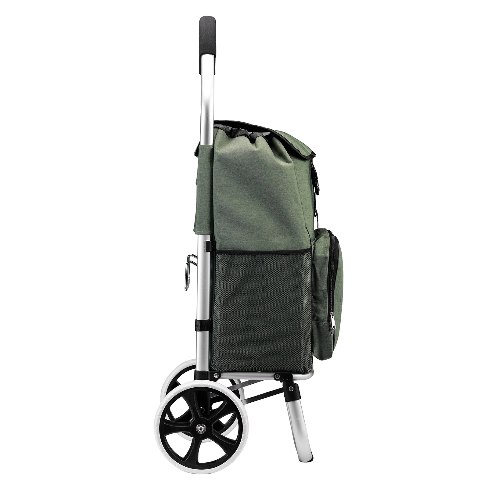Packaway Shopping trolley with cool compartment - 45L - shopping trolley - hand truck function - GREEN