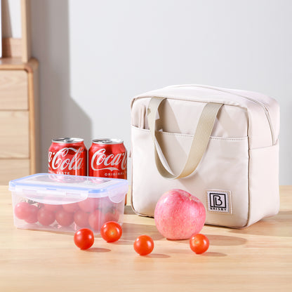 Brisby Koeltas Lunchtas 4L - Waterafstotend - Geïsoleerde Kolftas - Inclusief Koelelement - Smooth Champagne