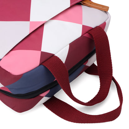 Brisby Koeltas Lunchtas 4L - Waterafstotend - Geïsoleerde Kolftas - Inclusief Koelelement - Blok Roze