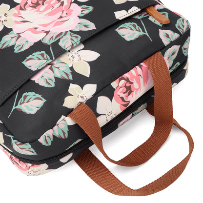 Brisby Koeltas Lunchtas 7L - Inclusief 2 Koelelementen & Schouderband - Bloemetjes