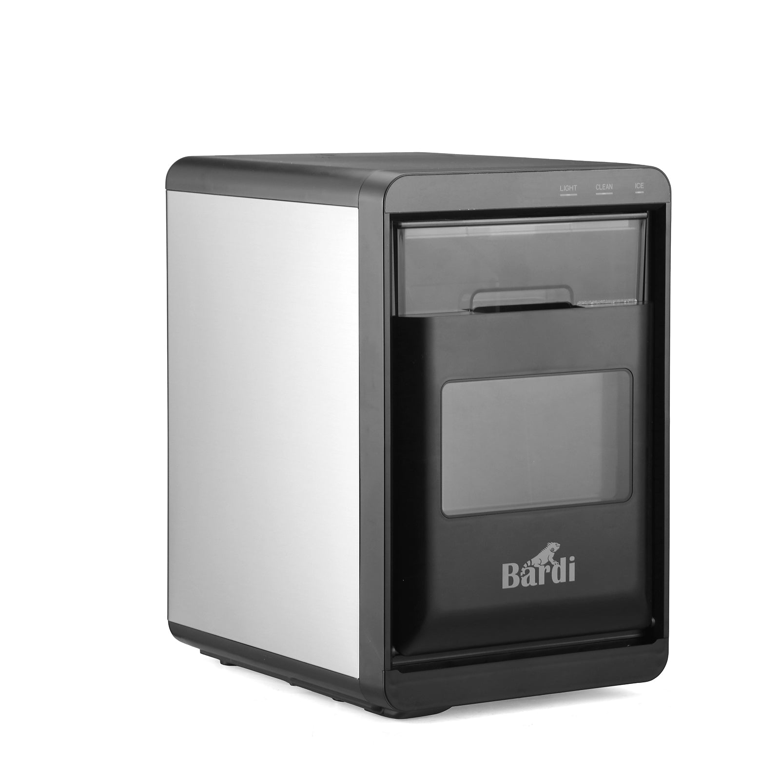 Bardi IJsblokjesmachine 1,8L crushed ice RVS - 20 kg ijs per 24 uur - incl. thermosbeker