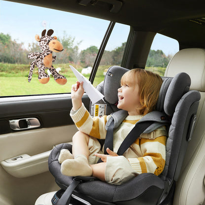 Giraffe toddler set - incl. backpack, cuddly toy and lunch bag