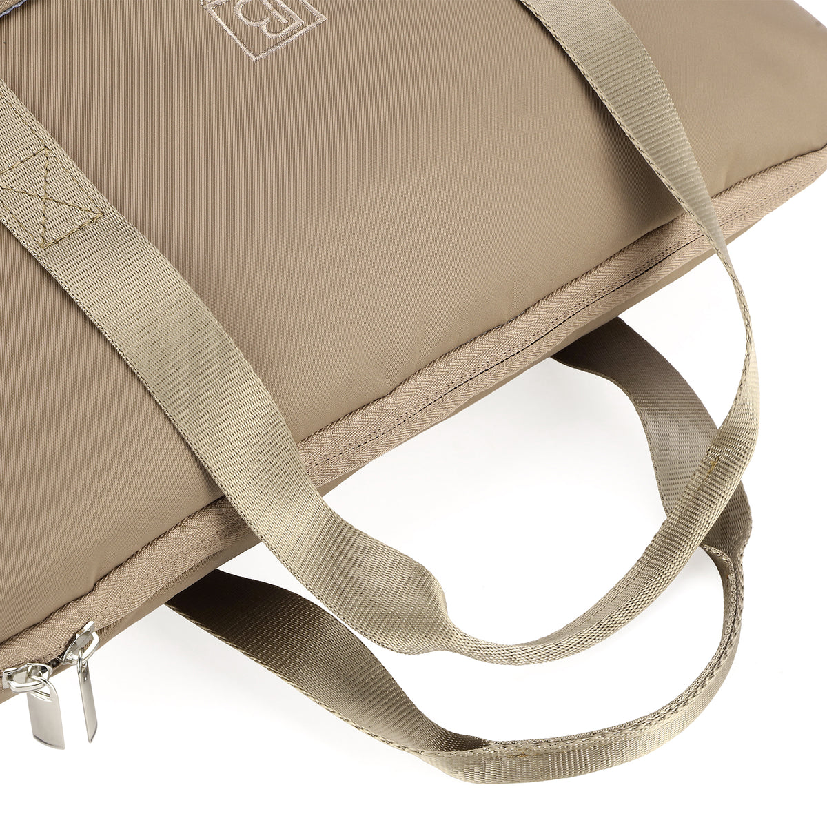 Brisby Koeltas Lunchtas 9L – 4-Laags Geïsoleerd – Inclusief 2 Koelelementen – Waterafstotend – Voor Werk, School & Onderweg - Taupe