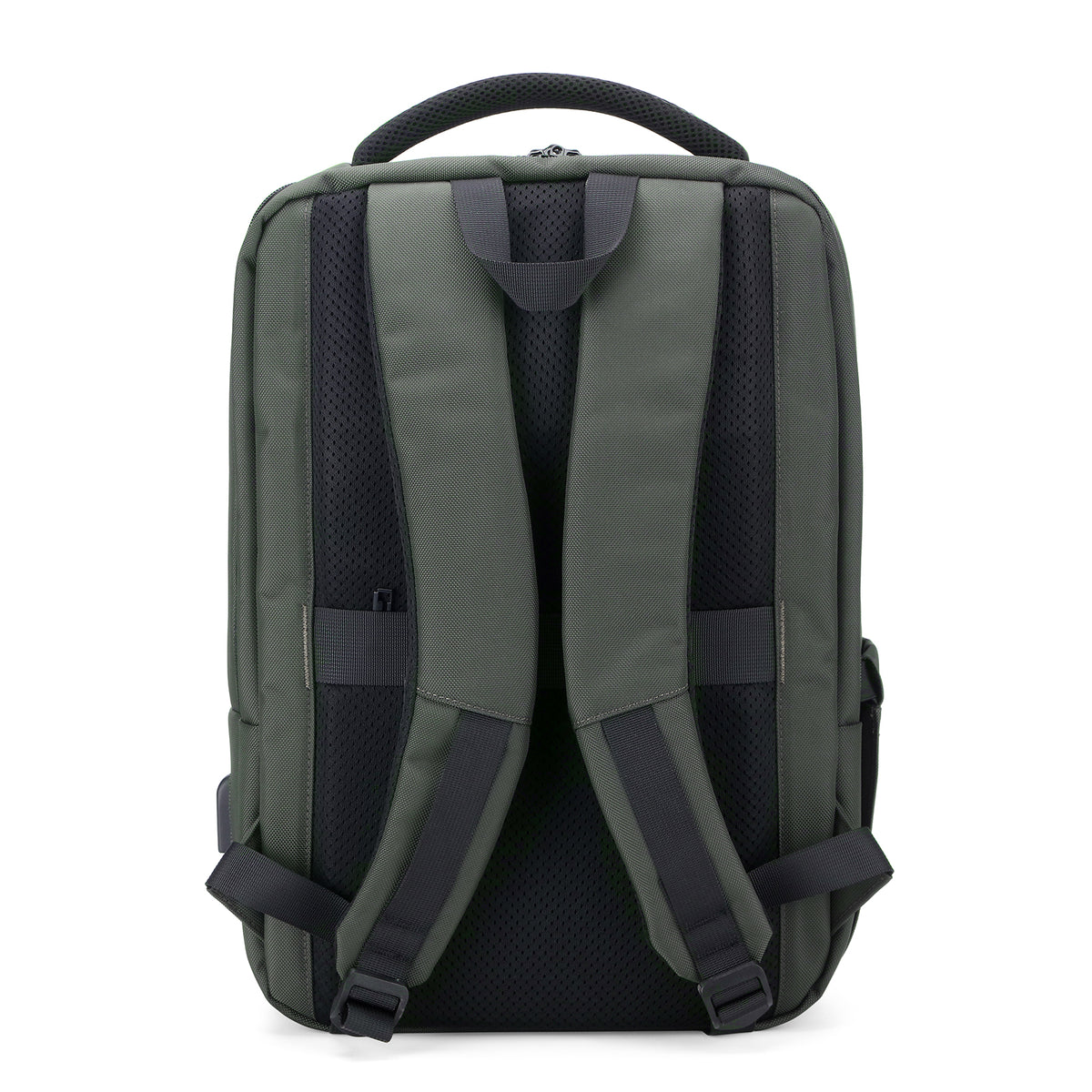 Brisby Rugzak Pro 1 – Laptoprugzak tot 15,7 inch voor Werk, School en Reizen – Waterafstotend – Met Tabletvak, Antidiefstalvak en Trolleysleeve - Groen