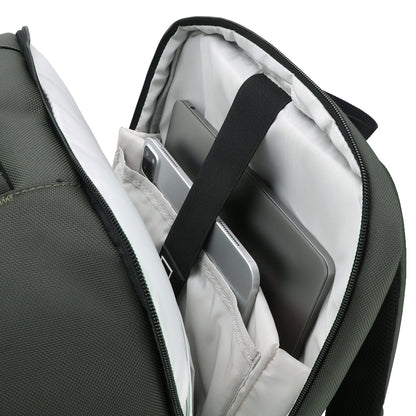 Brisby Rugzak Pro 2 – Laptoprugzak tot 15,7 inch voor Werk, School en Reizen – Waterafstotend – Met Tabletvak, Antidiefstalvak en Trolleysleeve – Groen