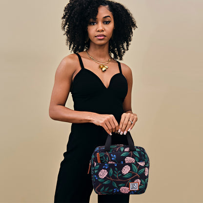 Cooler bag 4L passion flower - 4-layer insulated - free cooling element