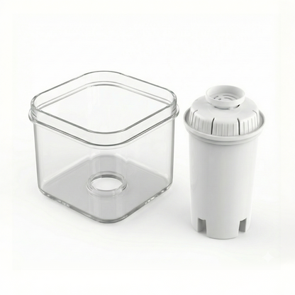 Bardi Heetwaterdispenser 2,6L RVS met STRIX filter -  incl. thermoscup + onderzetter