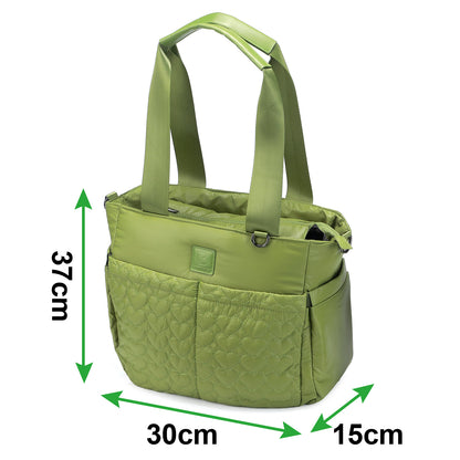 Brisby Luiertas Florence 17L groen - incl. koeltas, verschoonmat en haken
