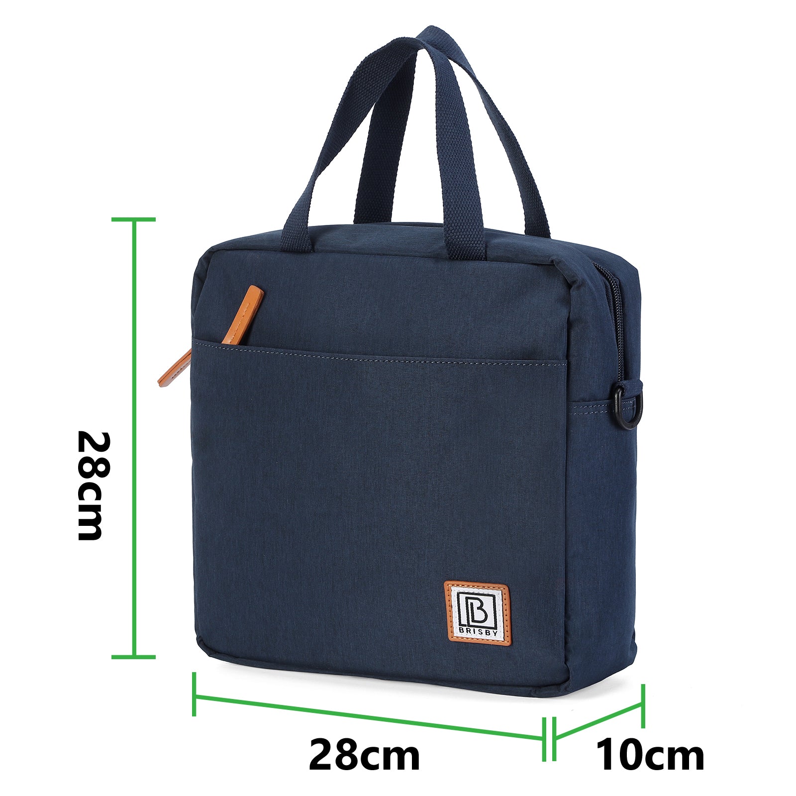 Brisby 4 Laags Geïsoleerde Koeltas - Lunchtas 7 liter - Blauw