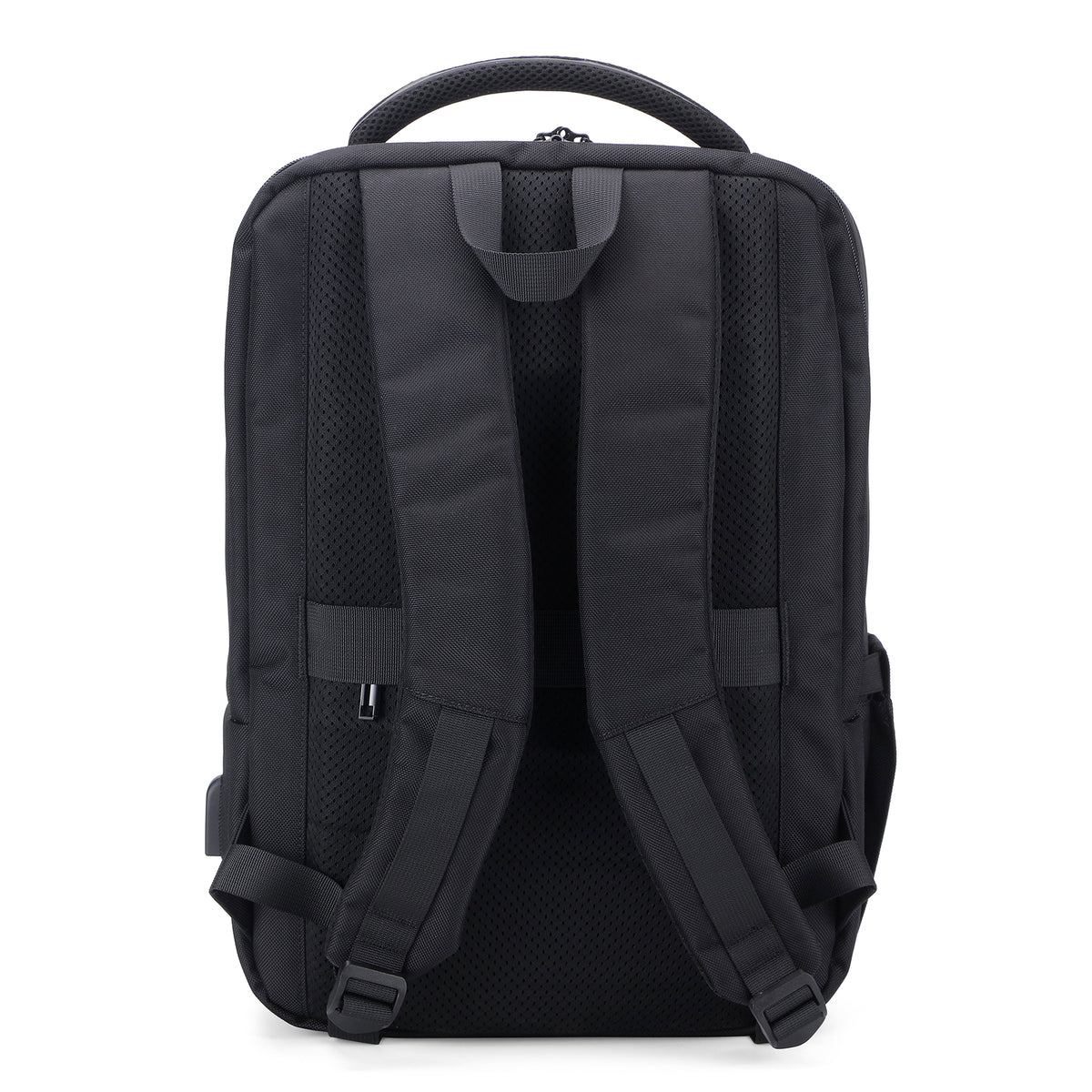 Brisby Rugzak Pro 1 – Laptoprugzak tot 15,7 inch voor Werk, School en Reizen – Waterafstotend – Met Tabletvak, Antidiefstalvak en Trolleysleeve - Zwart