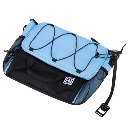 Koeltas 15L blauw - Lunchtas - 4-laags geïsoleerd - incl. 2 gratis koelelementen en schouderriem