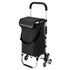 Packaway Boodschappentrolley met 6 wielen voor trappen - 40L - boodschappenwagen - steekwagen functie - GRIJS