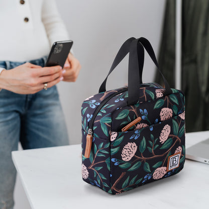 Cooler bag 4L passion flower - 4-layer insulated - free cooling element