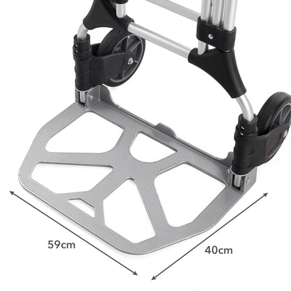 Packaway Professionele Opvouwbare Steekwagen 250 kg – Inklapbare Transportkar – 10 kg – Inklapbare Wielen en Schep