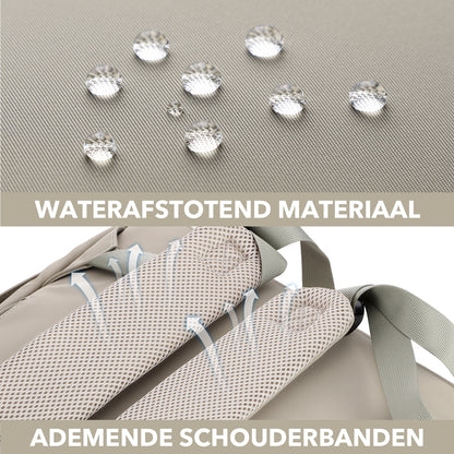 Brisby slijtvaste Luiertas – verzorgingstas – met buggymontage - Mist Green