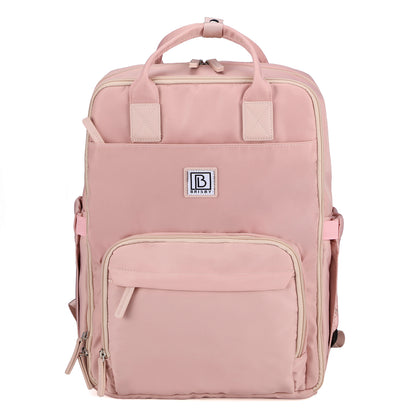 Brisby slijtvaste Luiertas – verzorgingstas – met buggymontage - Soft Pink