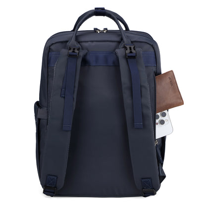 Brisby slijtvaste Luiertas – verzorgingstas – met buggymontage - Urban Blue