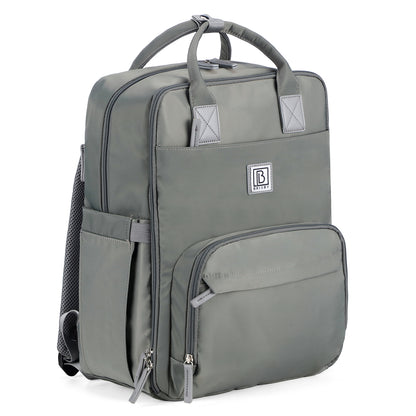 Brisby slijtvaste Luiertas – verzorgingstas – met buggymontage - Mist Green