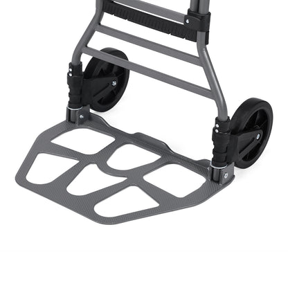 Packaway professionele steekwagen 130kg - Opvouwbaar -  voor verhuizen en dozen – zwart