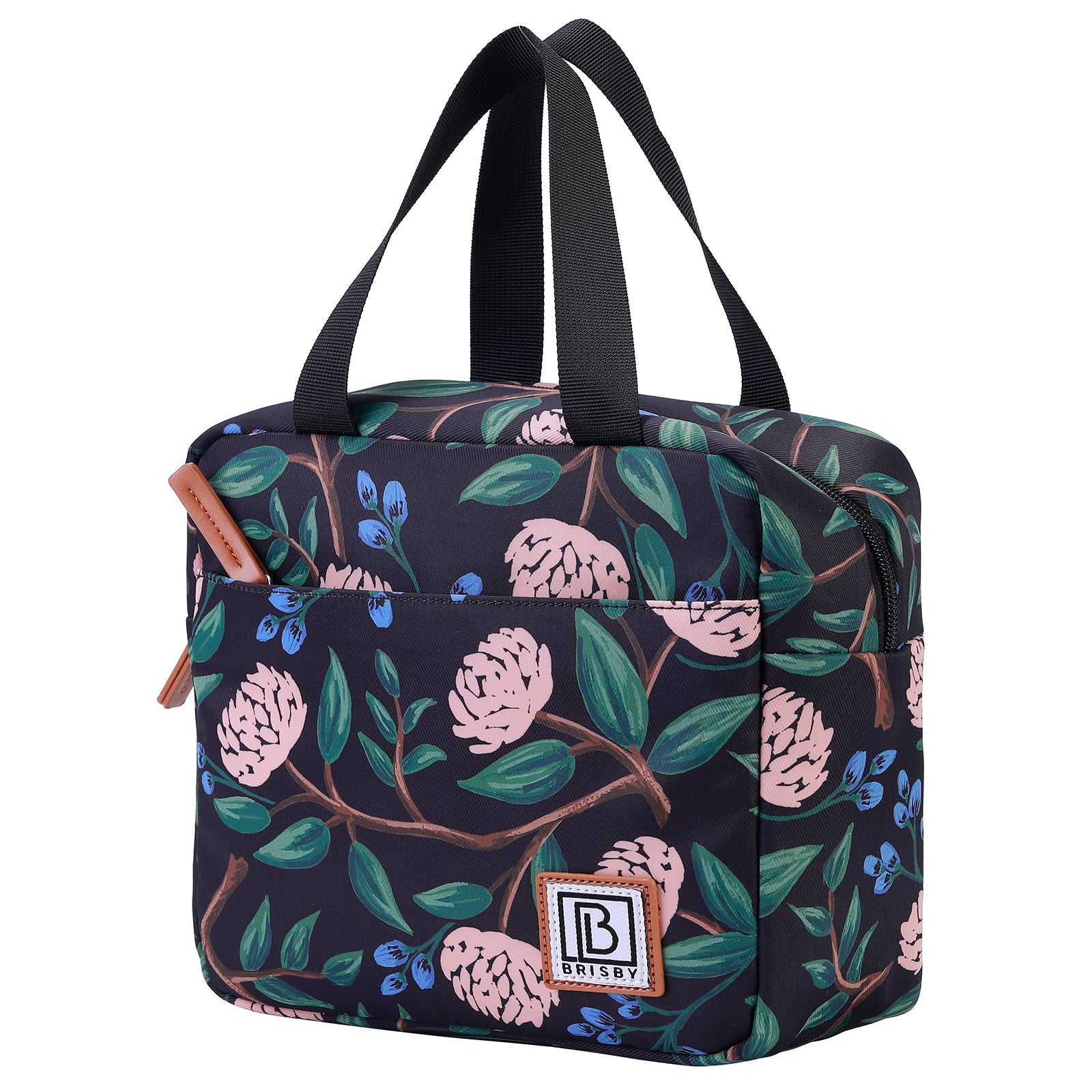 Koeltas 4L passion flower - Lunchtas - kolftas - 4-laags geïsoleerd - gratis koelelement