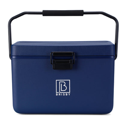 Koelbox 12L met handvat blauw - dividers - snijplanken - tot maximaal 40 uur isolatie - incl. 2 koelelementen van 200ml