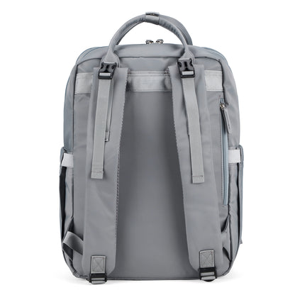 Brisby slijtvaste Luiertas – verzorgingstas – met buggymontage - Bluishgrey