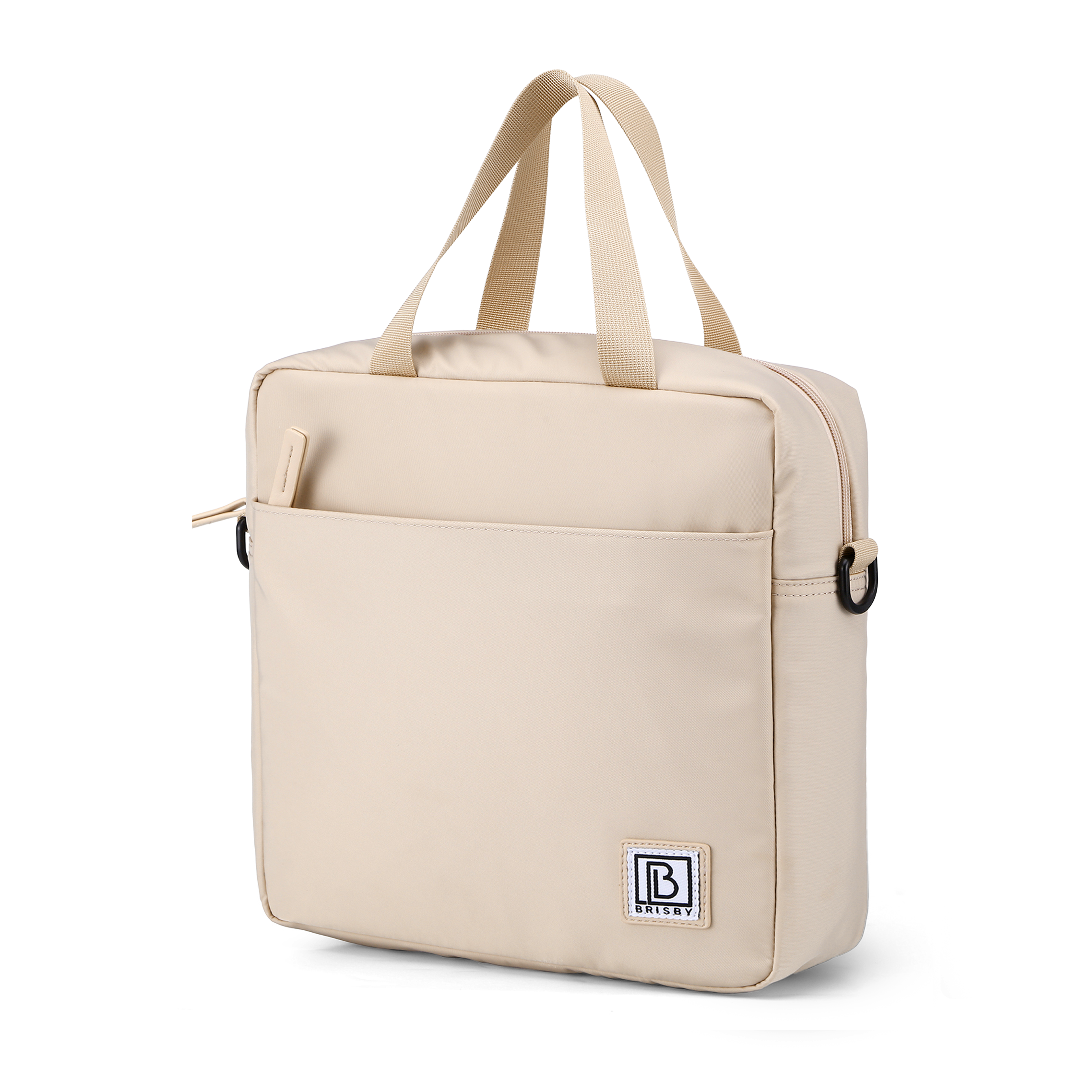 Brisby Koeltas 7L smooth champagne - incl. 2 koelelementen, schouderband