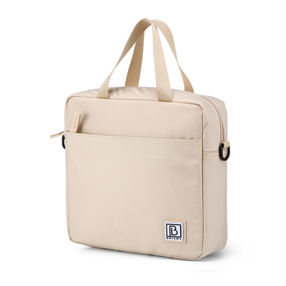 Brisby Koeltas 7L smooth champagne - incl. 2 koelelementen, schouderband