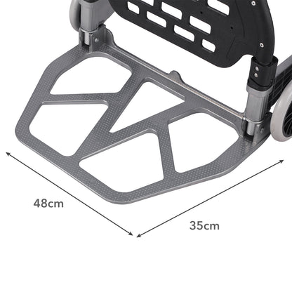 Packaway Steekwagen 120 kg - opvouwbaar - trapwielen - telescopisch handvat - aluminium