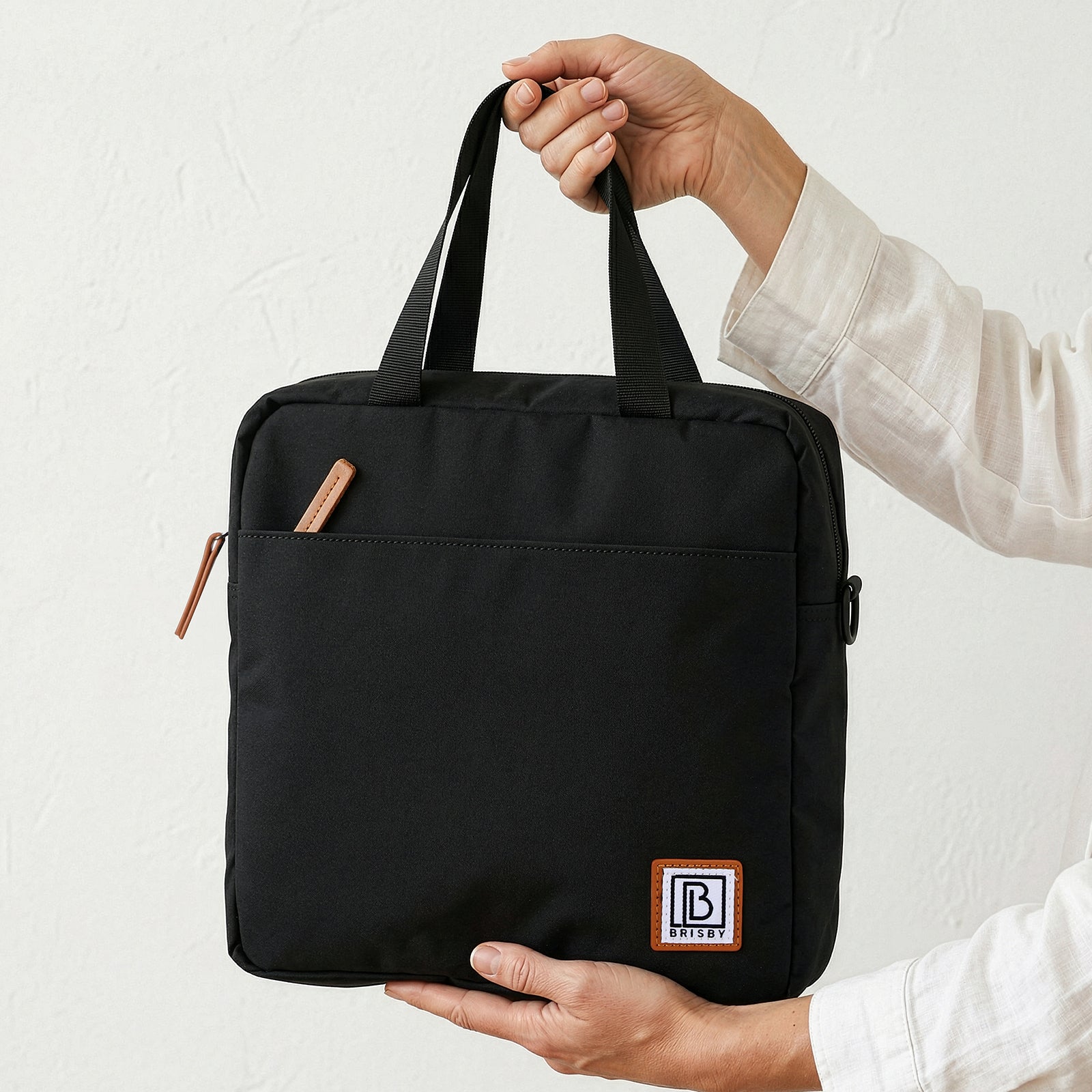Brisby Koeltas Lunchtas 7L - Inclusief 2 Koelelementen & Schouderband - Zwart